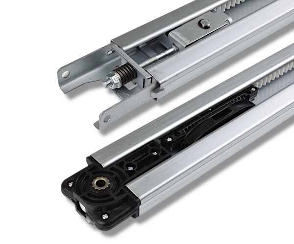 1-piece K-Rails 3 m for Series 3 Schartec Garage Door Openers