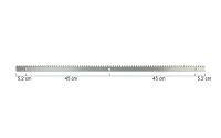 Schartec Stahl-Zahnstange Modul 4