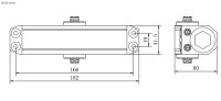 Schartec Türschließer D503 für 45-65 kg