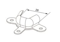 Schartec Lagerschale für Kugellager Rollladen SAL28