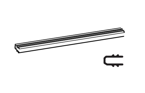 kleine Gummidichtung Vordach MAX1000AL/ 1200AL/ 1500AL/ E1200A-L/ E1500A-L