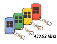 Schartec Universal Handsender 433 MHz Festcode grün