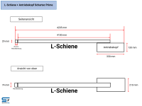 L-Schiene für Schartec Move & Prime...