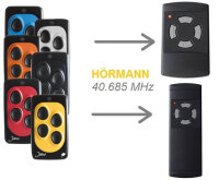 Handsender 40,685 MHz für Hörmann Antriebe