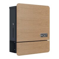 Schartec Holz Design Briefkasten SPB-4