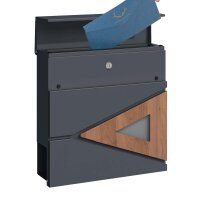 Schartec Holz Design Briefkasten SPB-8