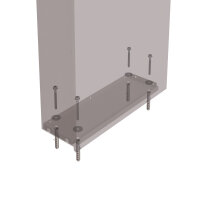 Schartec Holz Design Standbriefkasten SPB-9