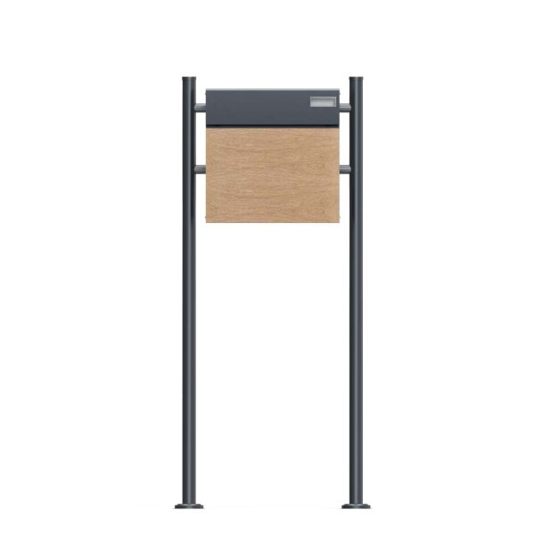 Schartec Holz Design Standbriefkasten SBS-SPB-6