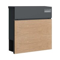 Schartec Holz Design Standbriefkasten SBS-SPB-6