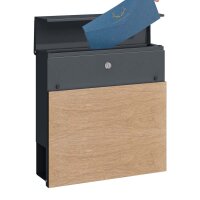 Schartec Holz Design Standbriefkasten SBS-SPB-6