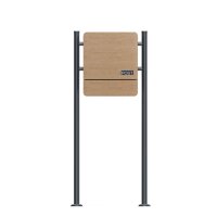 Schartec Holz Design Standbriefkasten SBS-SPB-4