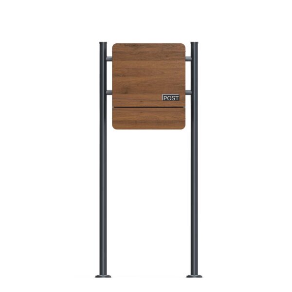 Schartec Holz Design Standbriefkasten SBS-SPB-5