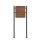 Schartec Holz Design Standbriefkasten SBS-SPB-5