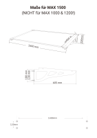 Schartec Aluminium-Vordach MAX A-L schwarz