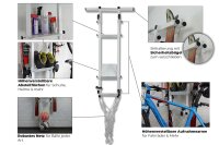 Fahrradhalterung Prime für Garagen / Keller