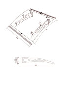 Schartec Aluminium-Vordach E A-L